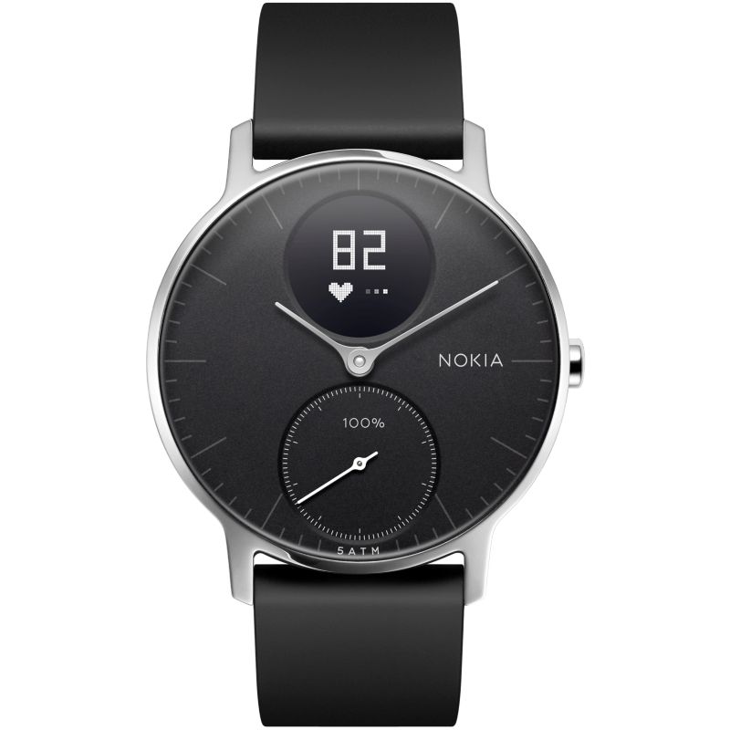 Tracker WITHINGS / NOKIA Steel HR 36mm Noir