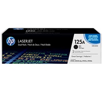 HP 125A pack de 2 toners LaserJet noir authentiques