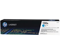 Cartouche de toner cyan d'origine HP LaserJet 130A