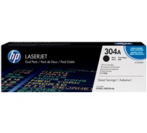 HP 304A pack de 2 toners LaserJet noir authentiques